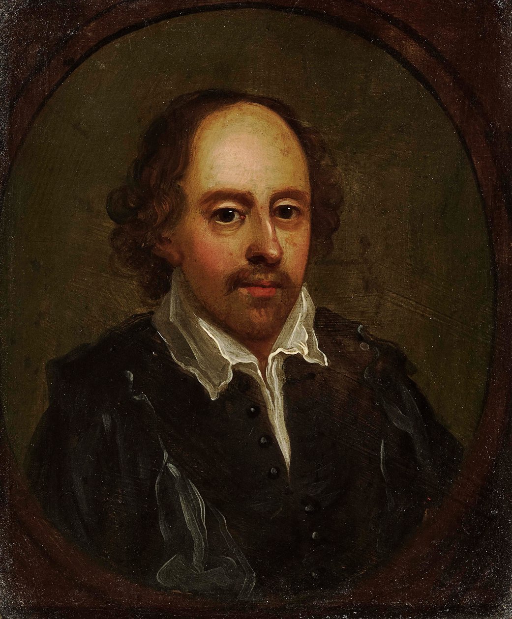 William Shakespeare portréja 1564-1616, XVII. század első fele. alkotó: Unbekannt