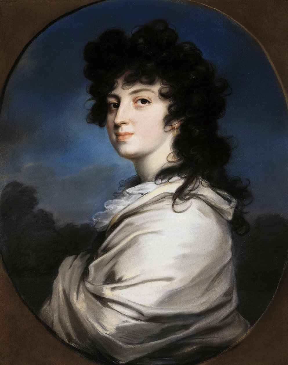 Jekatyerina Bakunina portréja 1777-1846, c. 1810 alkotó: Unbekannt