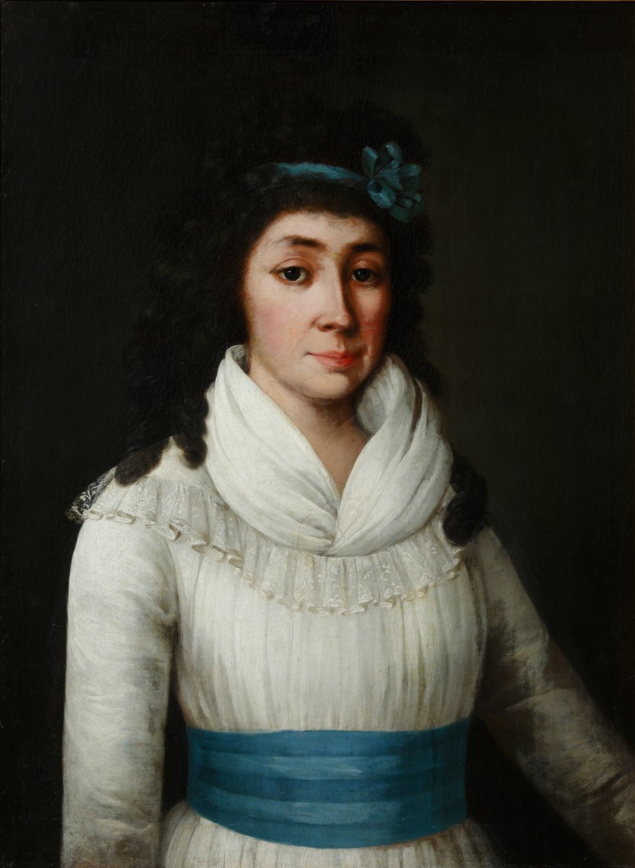 Jelizaveta Petrovna Jankova 1768-1861 portréja, szül. Rimszkaja-Korsakova, 1794 alkotó: Unbekannt