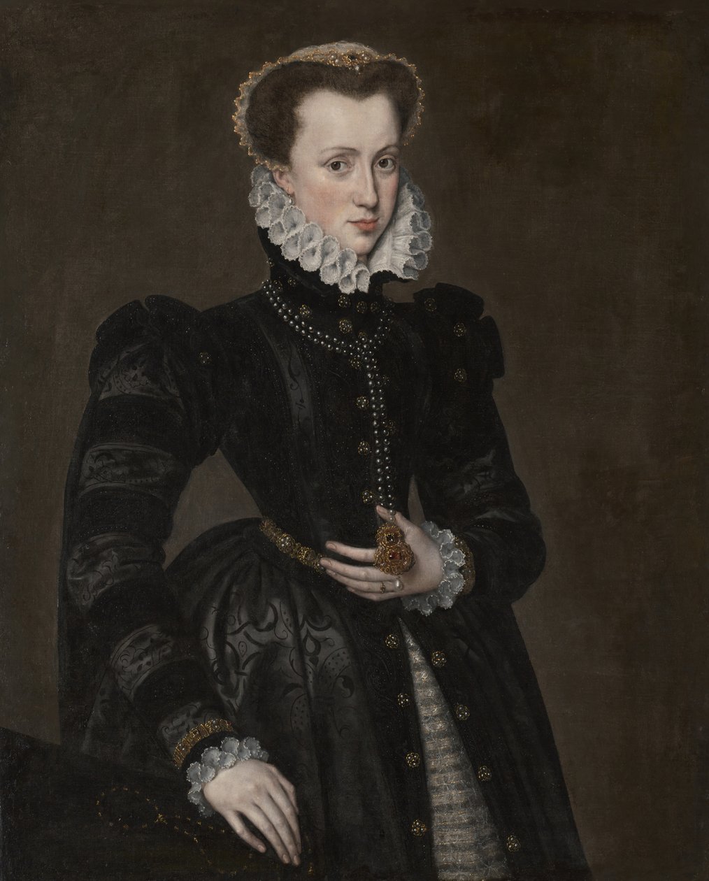 Egy udvarhölgy portréja, 156070. alkotó: Unbekannt