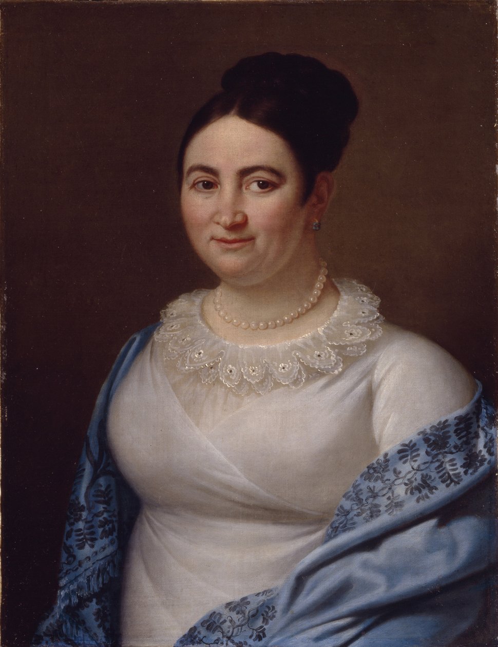 Egy hölgy portréja, 1855 alkotó: Unbekannt
