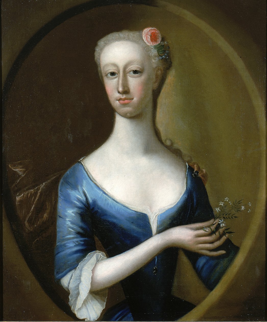 Hölgy portréja, kb. 1740. alkotó: Unbekannt