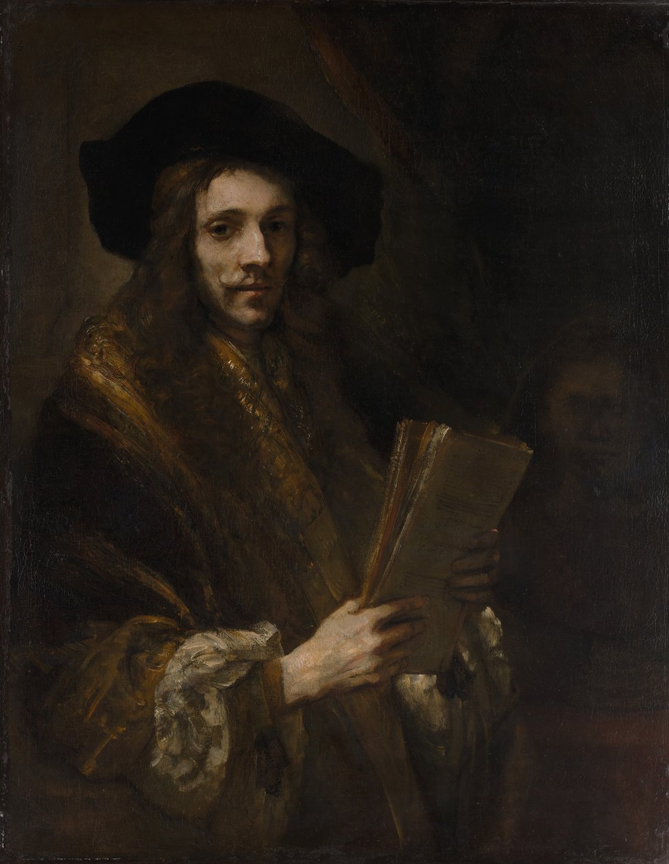 Egy férfi portréja, az árverező, valószínűleg kb. 1658-62. alkotó: Unbekannt