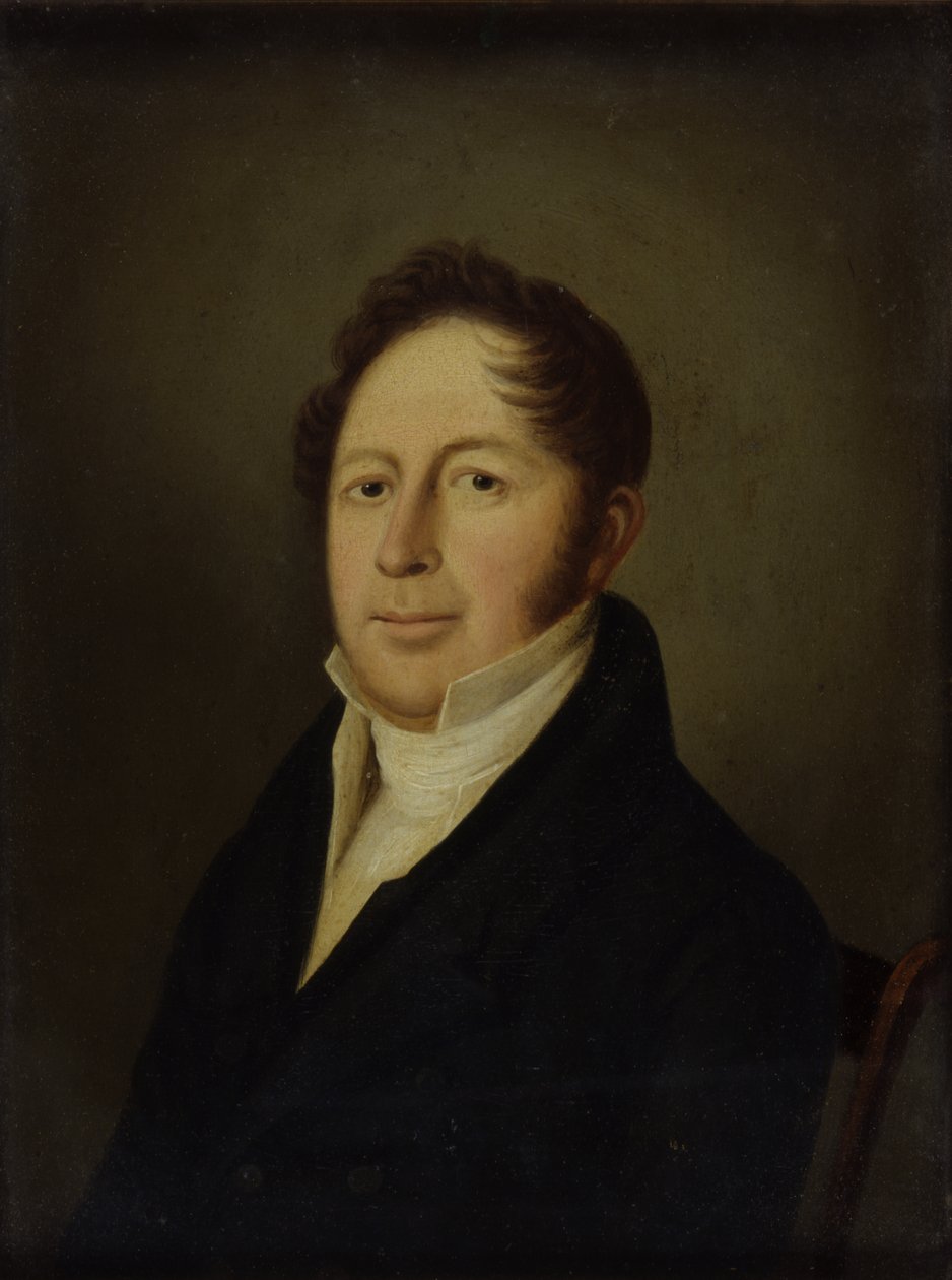 Férfi portréja, kb. 1815. alkotó: Unbekannt