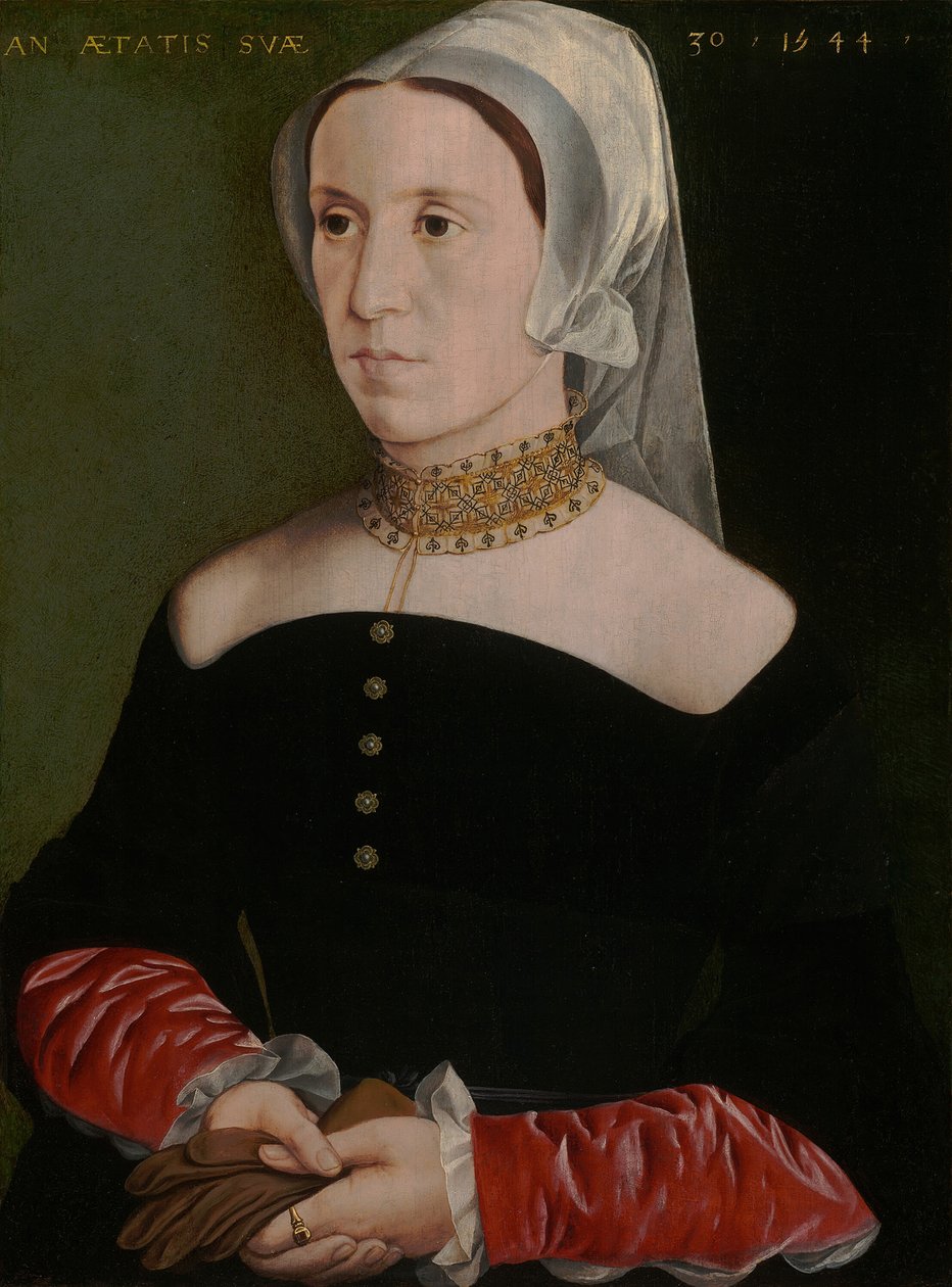 Női portré, 1544. alkotó: Unbekannt