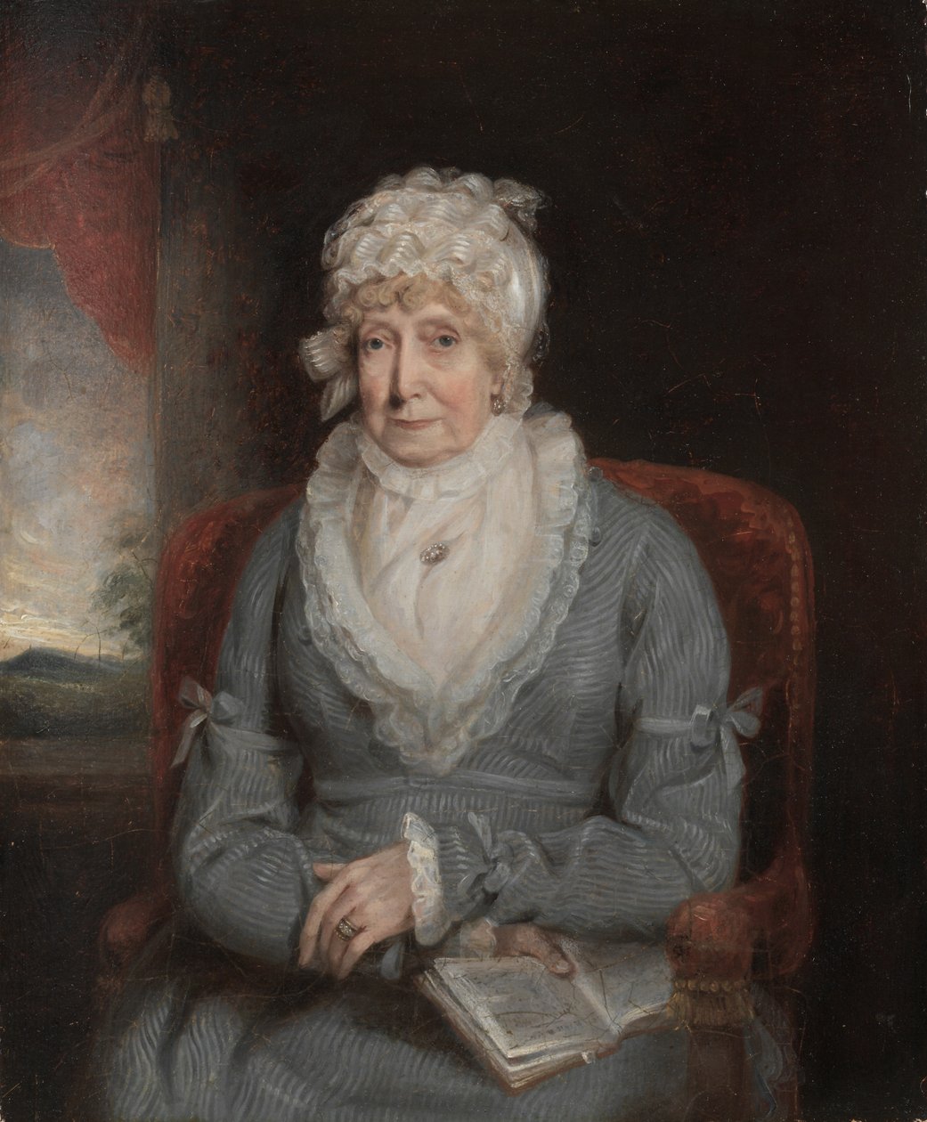 Ann Hivlyn asszony portréja, az 1800-as évek elején. alkotó: Unbekannt