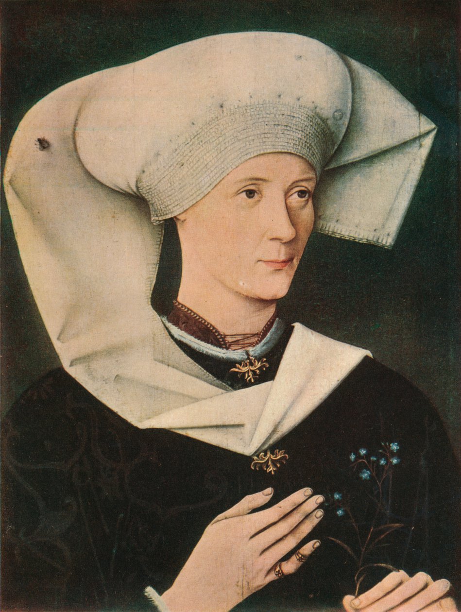 A Hofer család női portréja, 1470, 1909 alkotó: Unbekannt