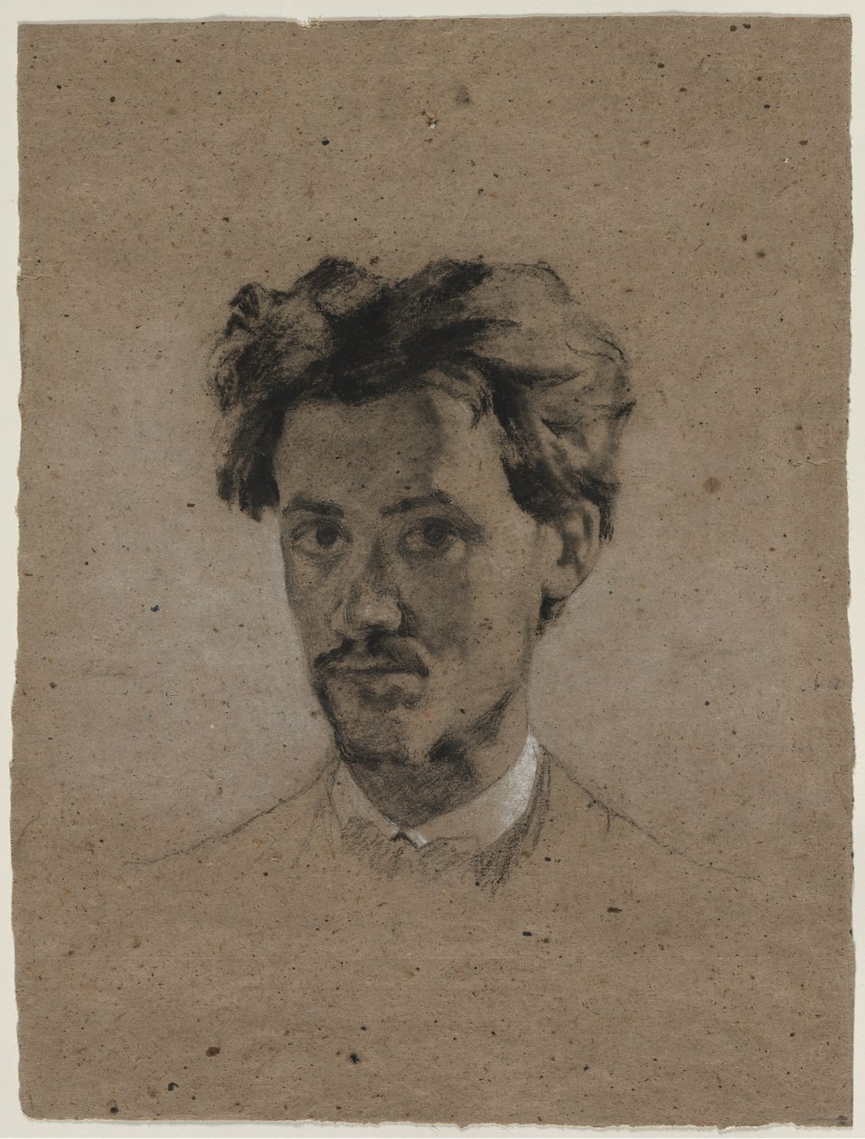 Egy fiatalember portréja, c. 1865-1875. alkotó: Unbekannt