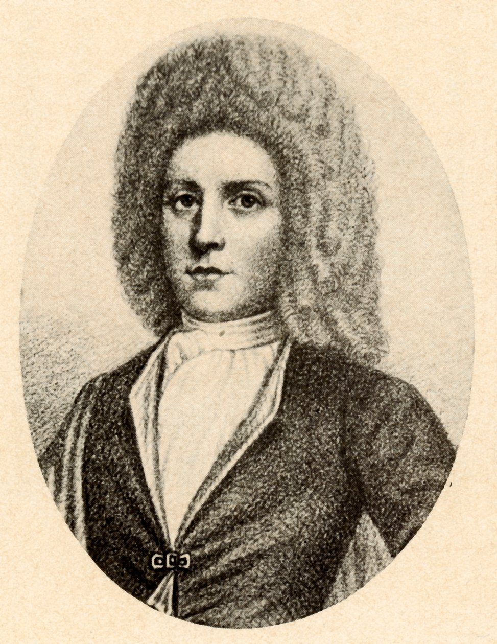 Egy fiú portréja Periwigben, Massachusetts Colony, 1680-as évek, 1937. alkotó: Unbekannt