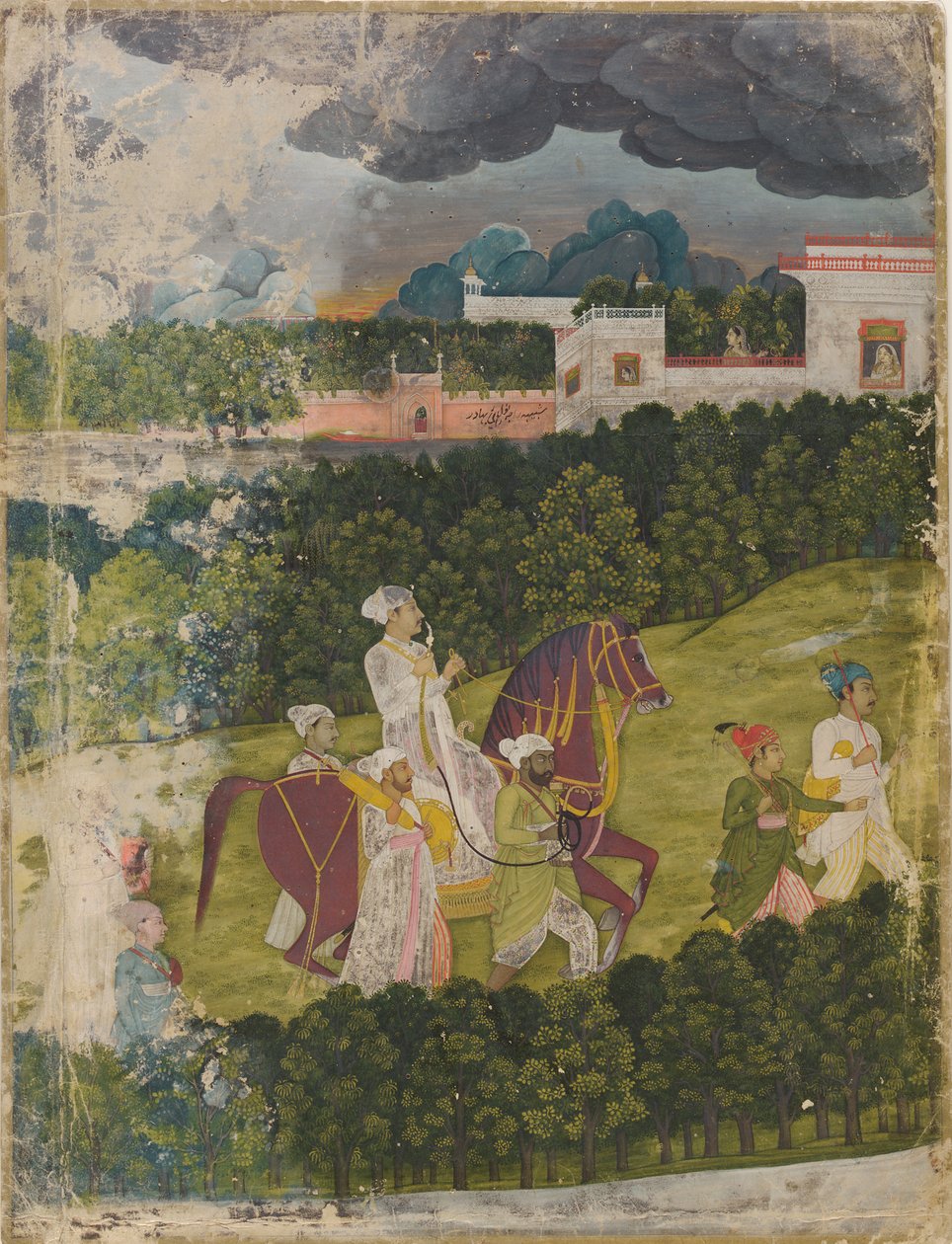 Egy nawab portréja, 1730-40. alkotó: Unbekannt