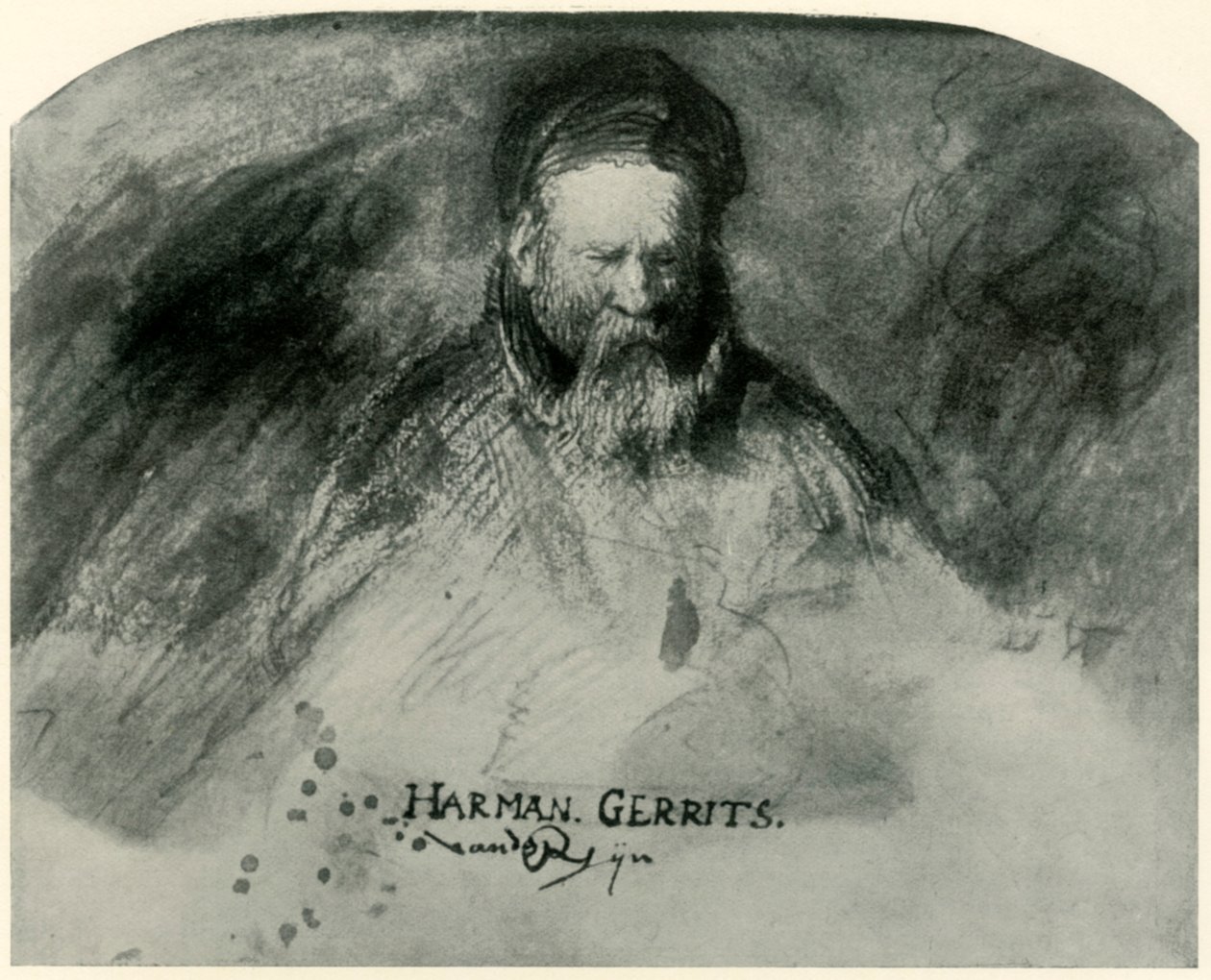 Egy öreg Rembrandts apa portréja, 1625-1630, 1906. alkotó: Unbekannt