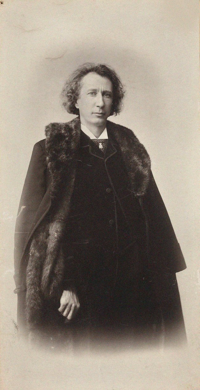 Emil von Sauer zongoraművész és zeneszerző portréja 1862-1942, c. 1900. alkotó: Unbekannt