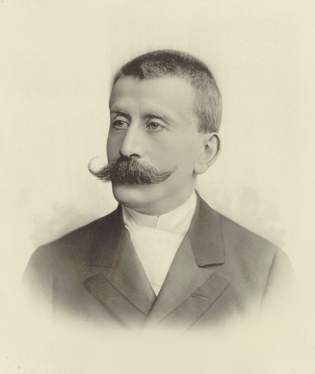 Moritz Moszkowski zongoraművész és zeneszerző portréja 1854-1925. alkotó: Unbekannt