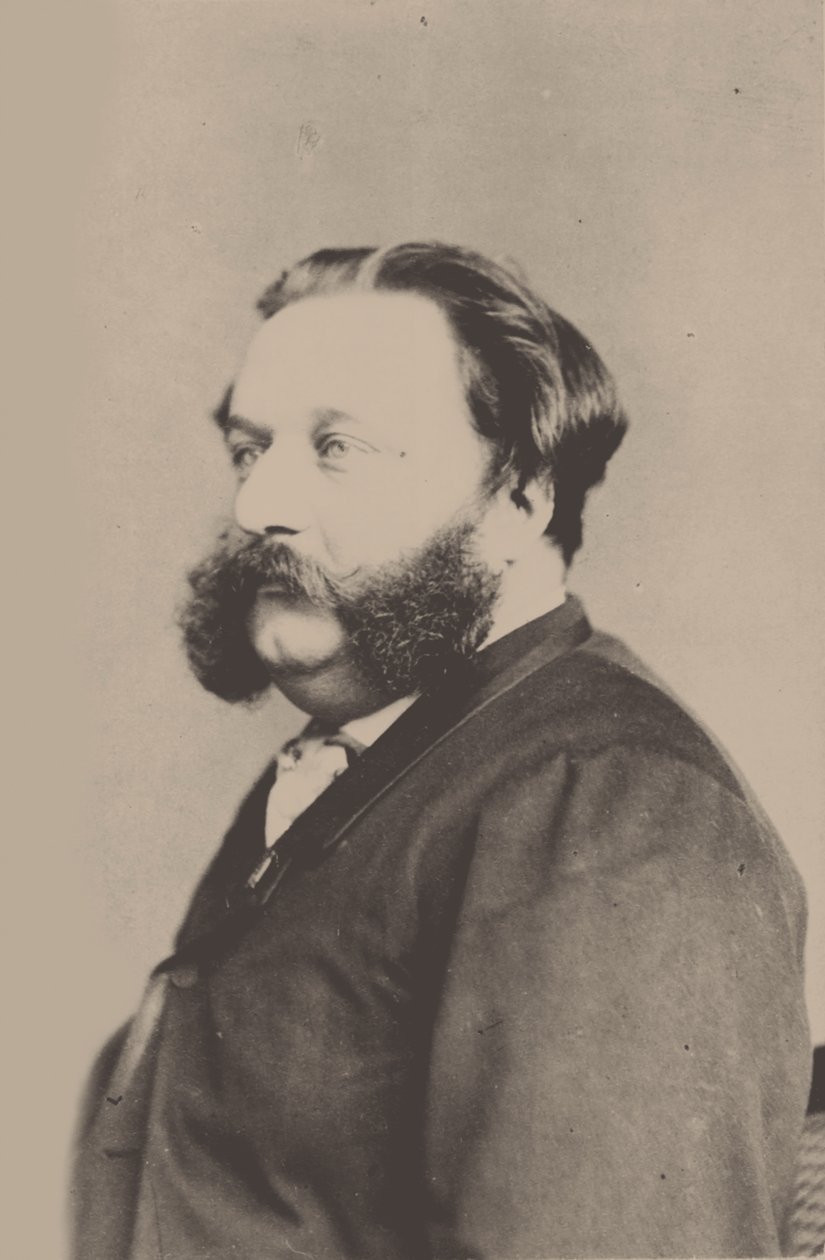 Alfred Jaëll zeneszerző portréja 1832-1882. alkotó: Unbekannt