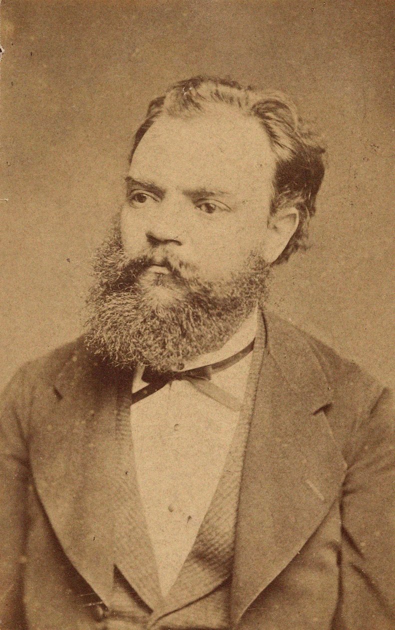 Antonin Dvorak zeneszerző portréja 1841-1904 , c. 1880. alkotó: Unbekannt
