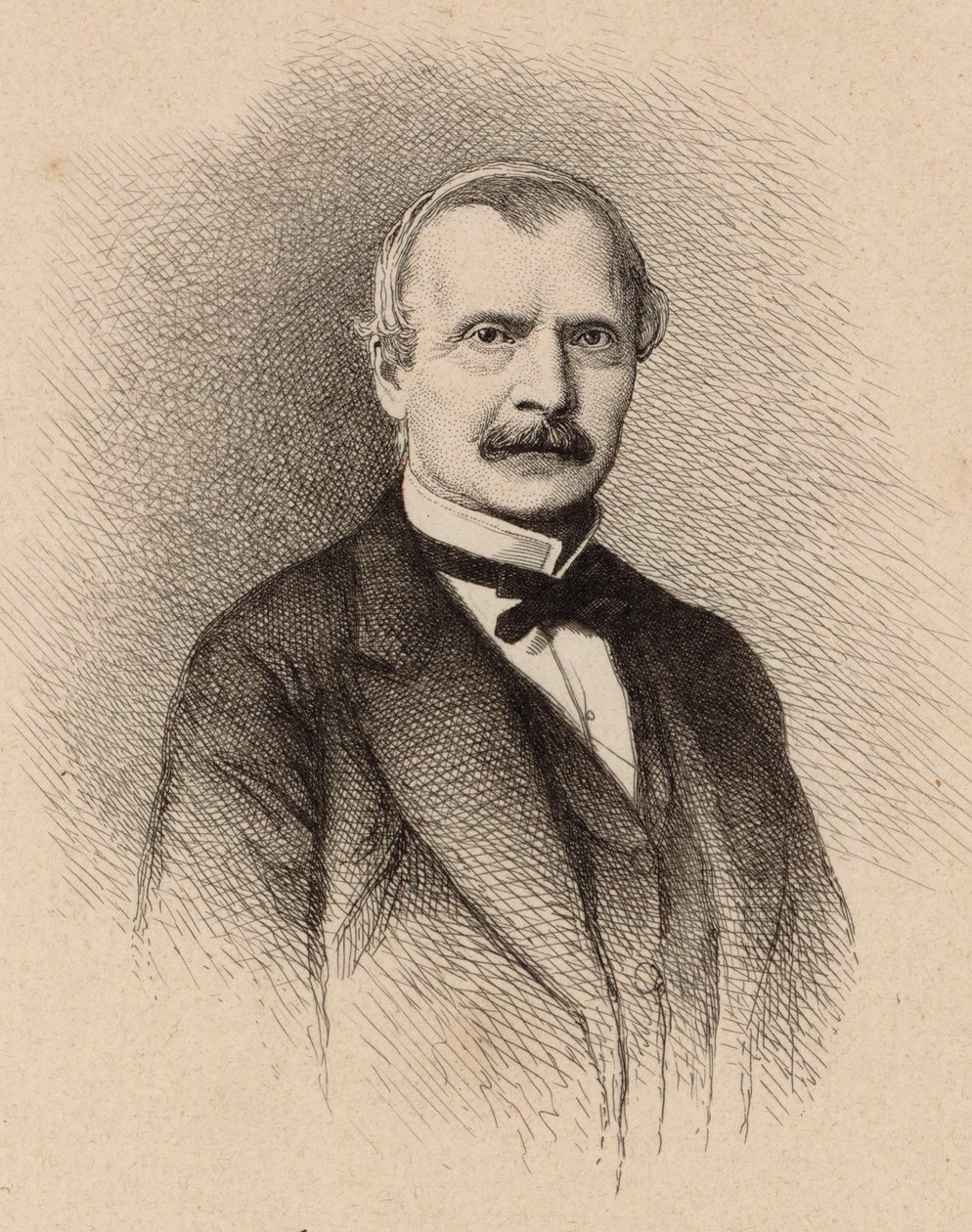 Auguste Mermet zeneszerző portréja 1810-1889, 1876. alkotó: Unbekannt