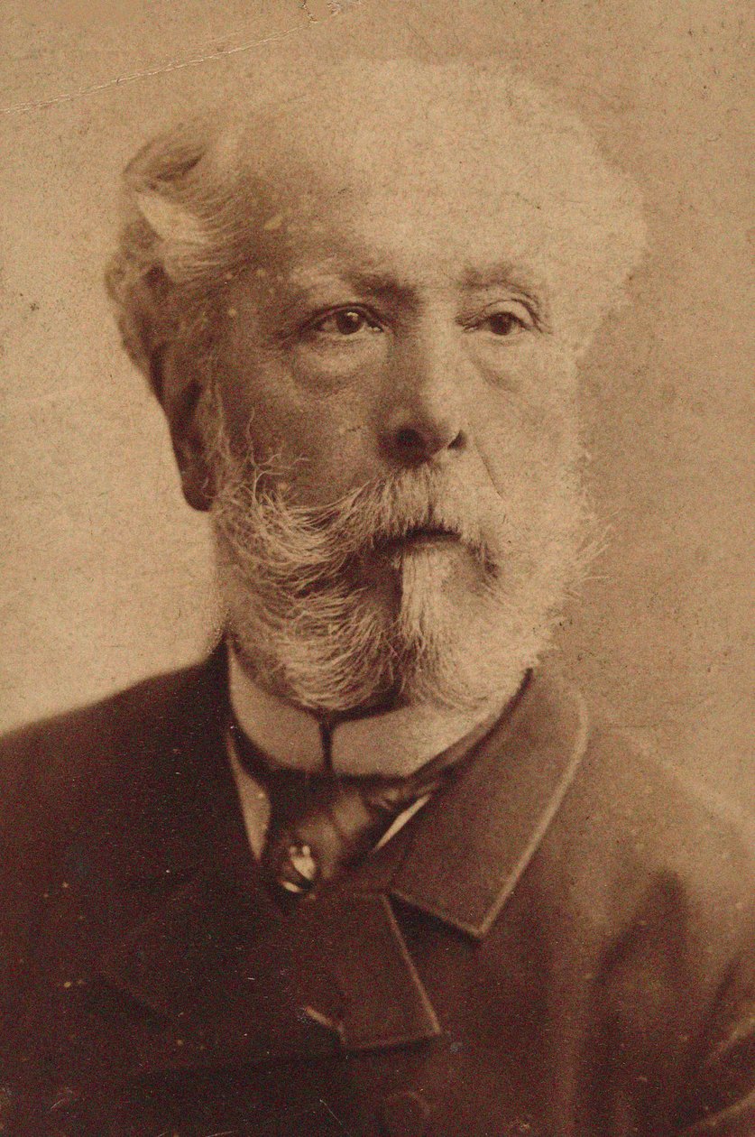Édouard Lalo zeneszerző portréja 1823-1892, 1885 körül. alkotó: Unbekannt
