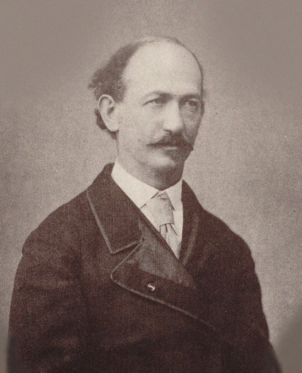 Maurice Strakosch zeneszerző portréja 1825-1887 , c. 1870. alkotó: Unbekannt