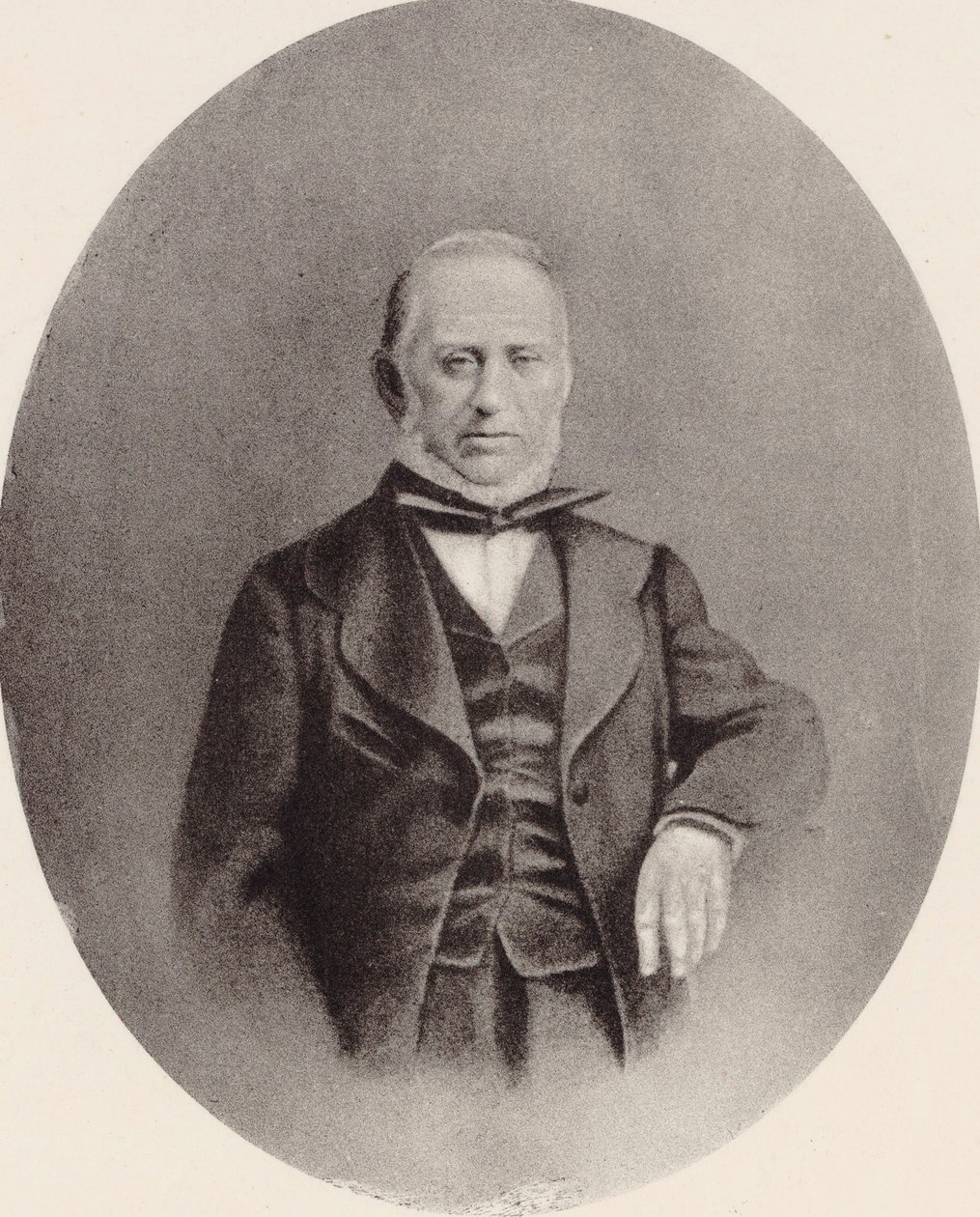 Saverio Mercadante zeneszerző portréja 1795-1870. alkotó: Unbekannt