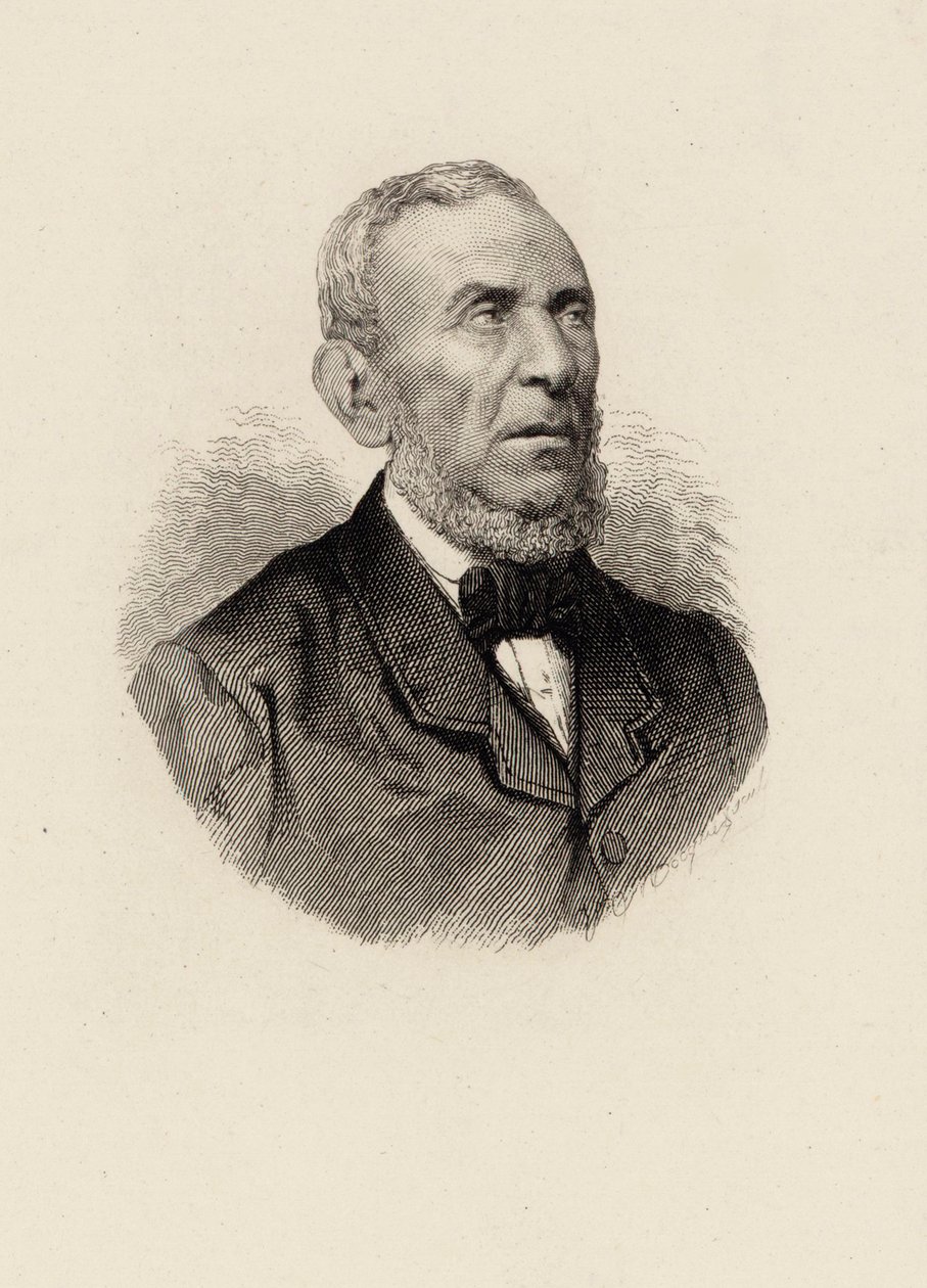 Saverio Mercadante zeneszerző portréja 1795-1870. alkotó: Unbekannt