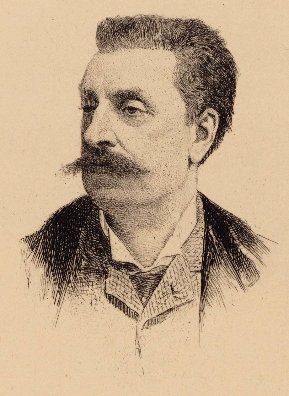 Victorin de Joncières zeneszerző portréja 1839-1903. alkotó: Unbekannt
