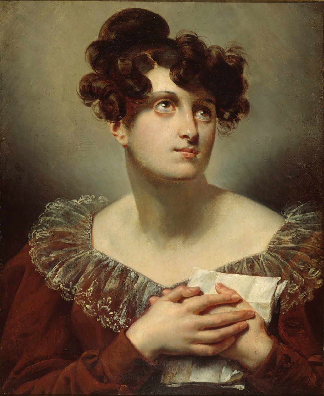 Mademoiselle Mars Anne Francoise Hyppolyte Boutet színésznő portréja, 18. század vége... alkotó: Unbekannt