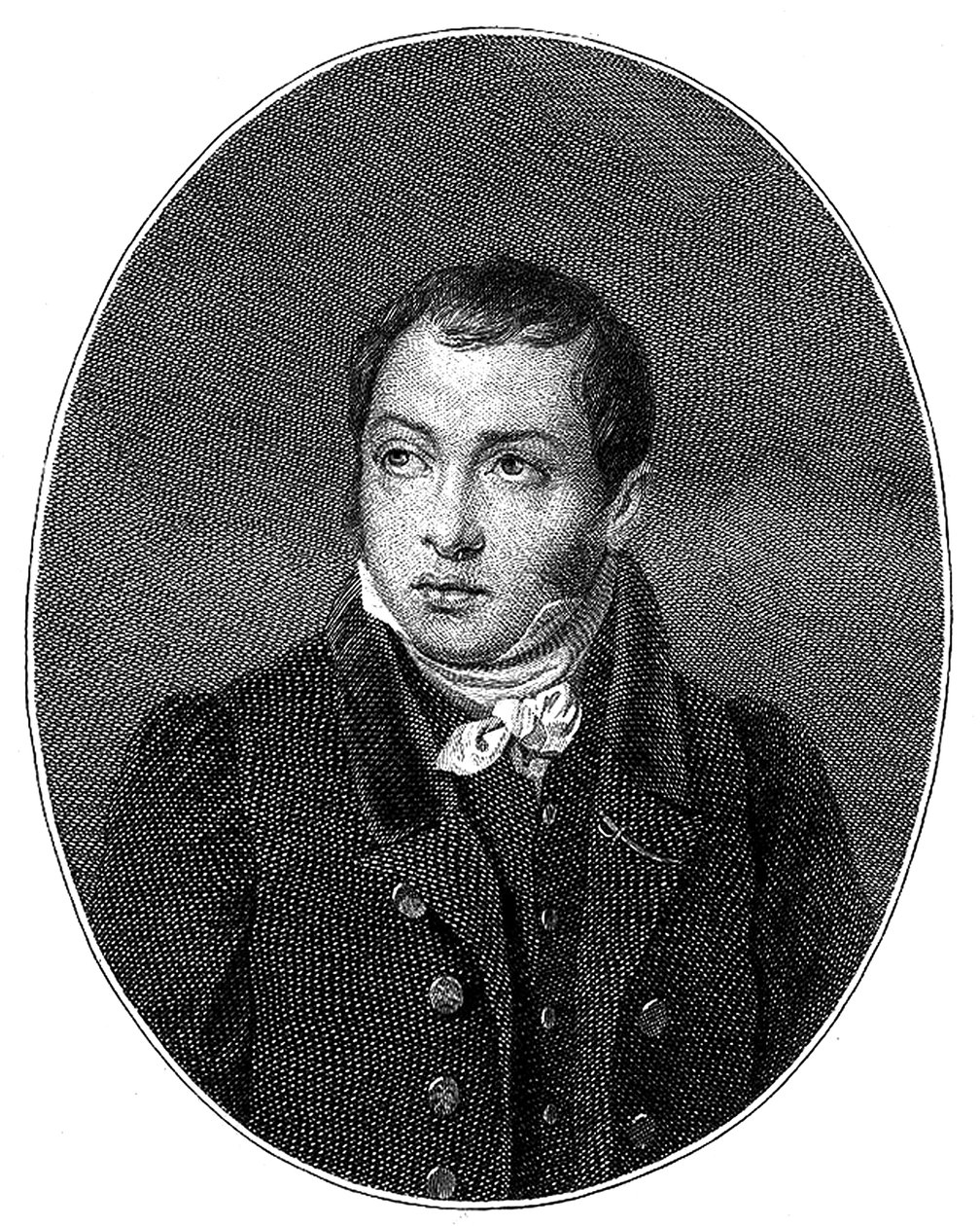 A szerző portréja, Faddei Bulgarin 1789-1859, 1828 alkotó: Unbekannt