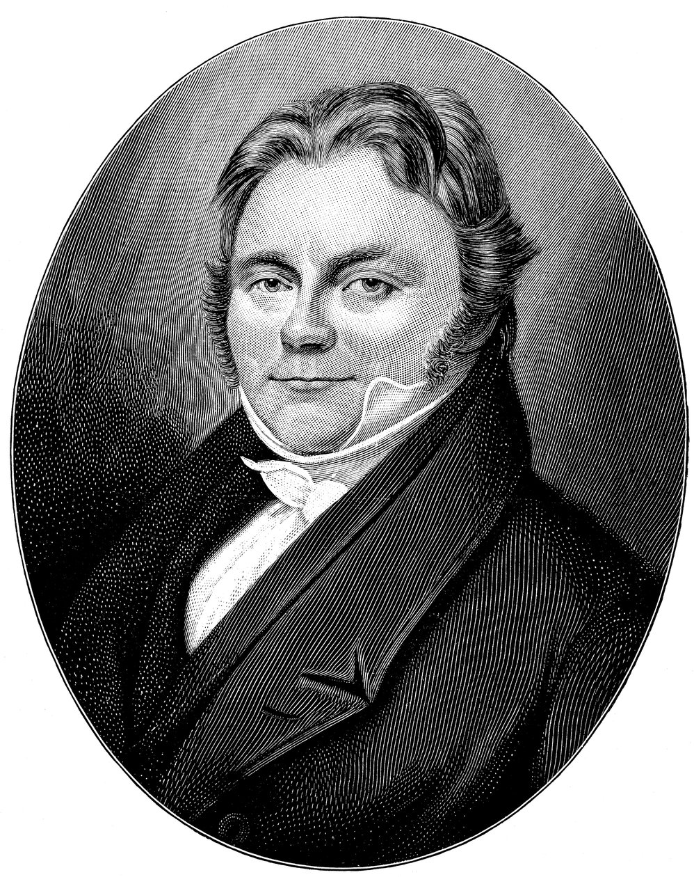 Jöns Jakob Berzelius vegyész portréja 1779-1848, 1830-as évek alkotó: Unbekannt