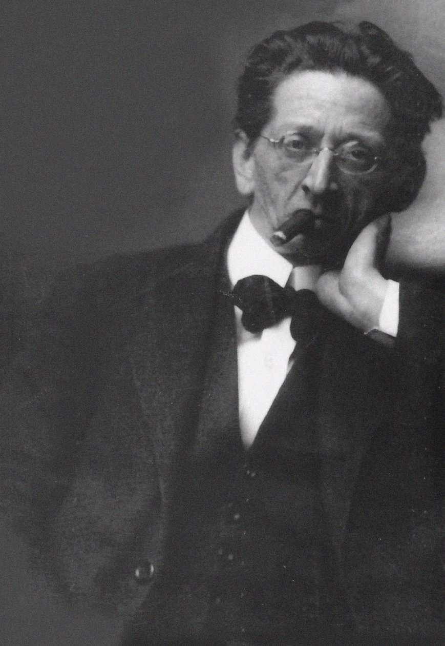Alexander von Zemlinsky zeneszerző portréja 1871-1942. alkotó: Unbekannt