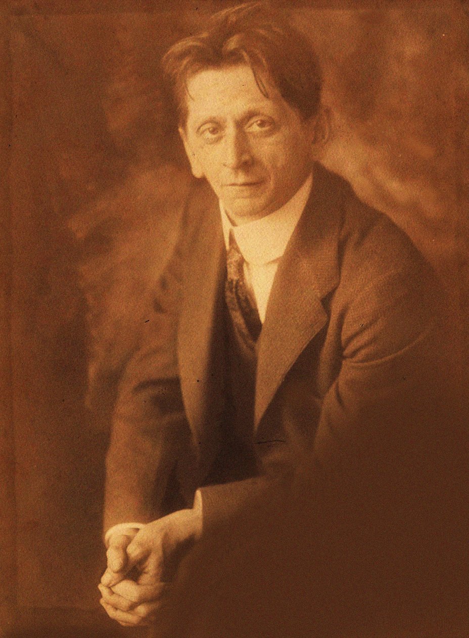 Alexander von Zemlinsky zeneszerző portréja 1871-1942, 1915. alkotó: Unbekannt