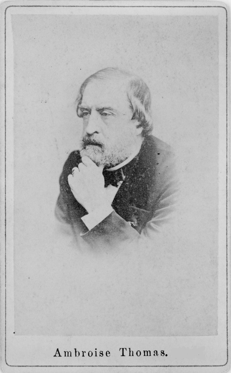 Amboise Thomas zeneszerző portréja 1811-1896, kb. 1860-1870. alkotó: Unbekannt