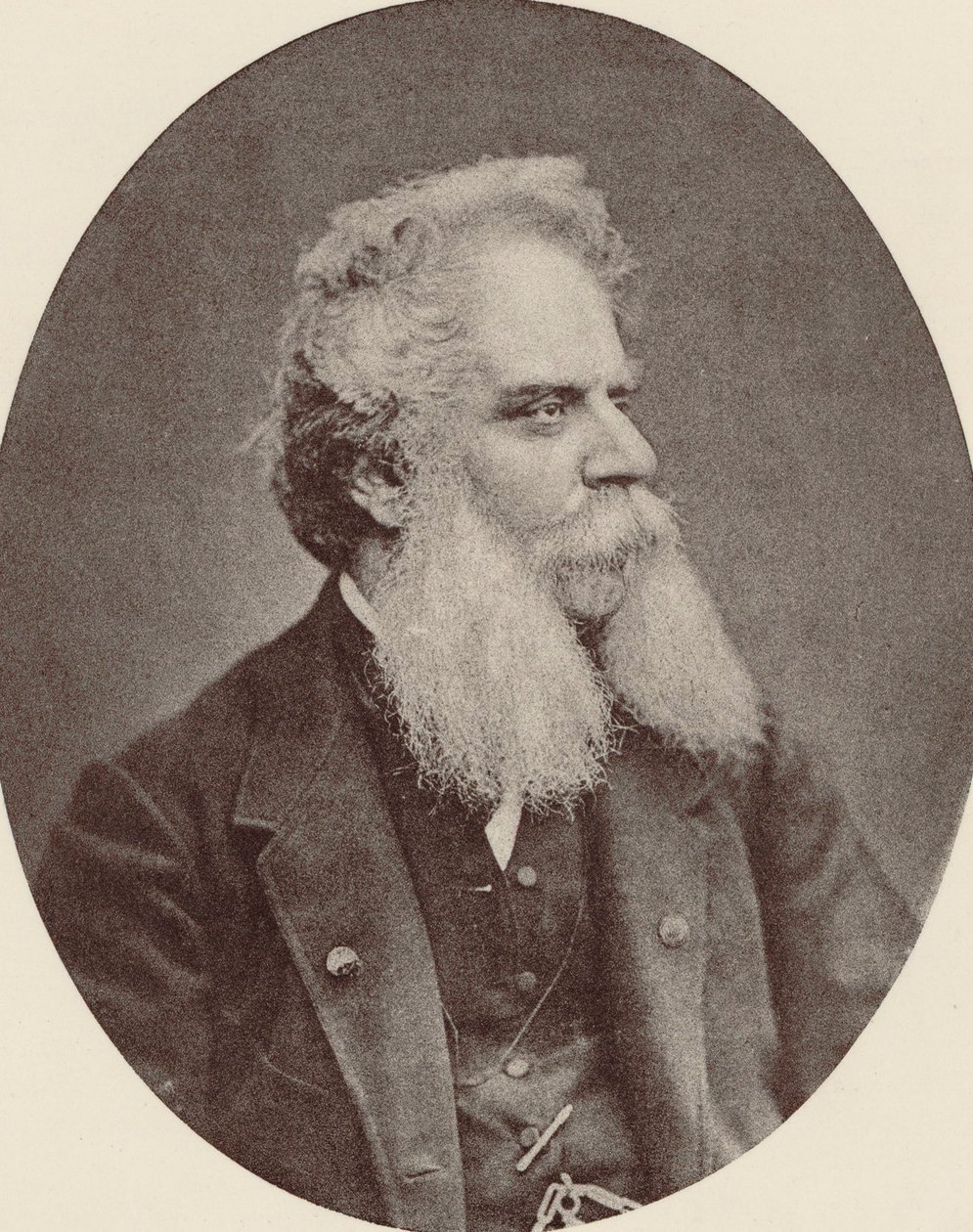 Federico Ricci zeneszerző portréja 1809-1877 , c. 1870. alkotó: Unbekannt