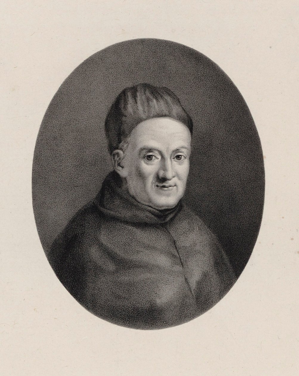 Giovanni Battista Martini zeneszerző portréja 1706-1784. alkotó: Unbekannt