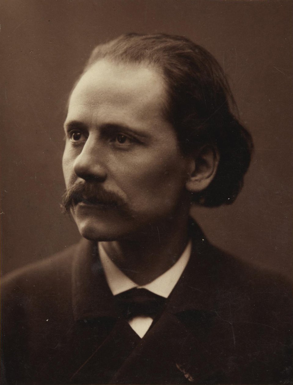 Jules Massenet zeneszerző portréja 1842-1912, 1881. alkotó: Unbekannt