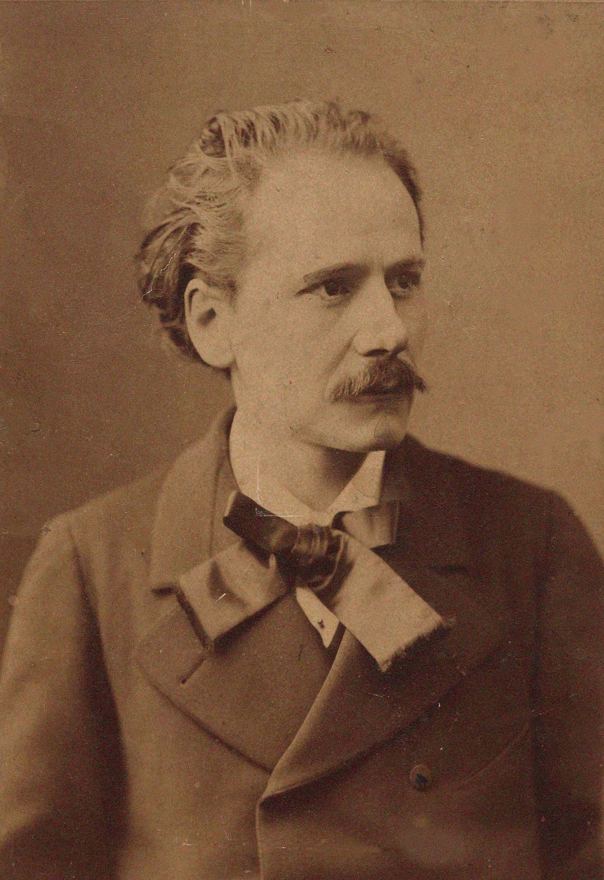 Jules Massenet zeneszerző portréja 1842-1912, kb. 1885. alkotó: Unbekannt