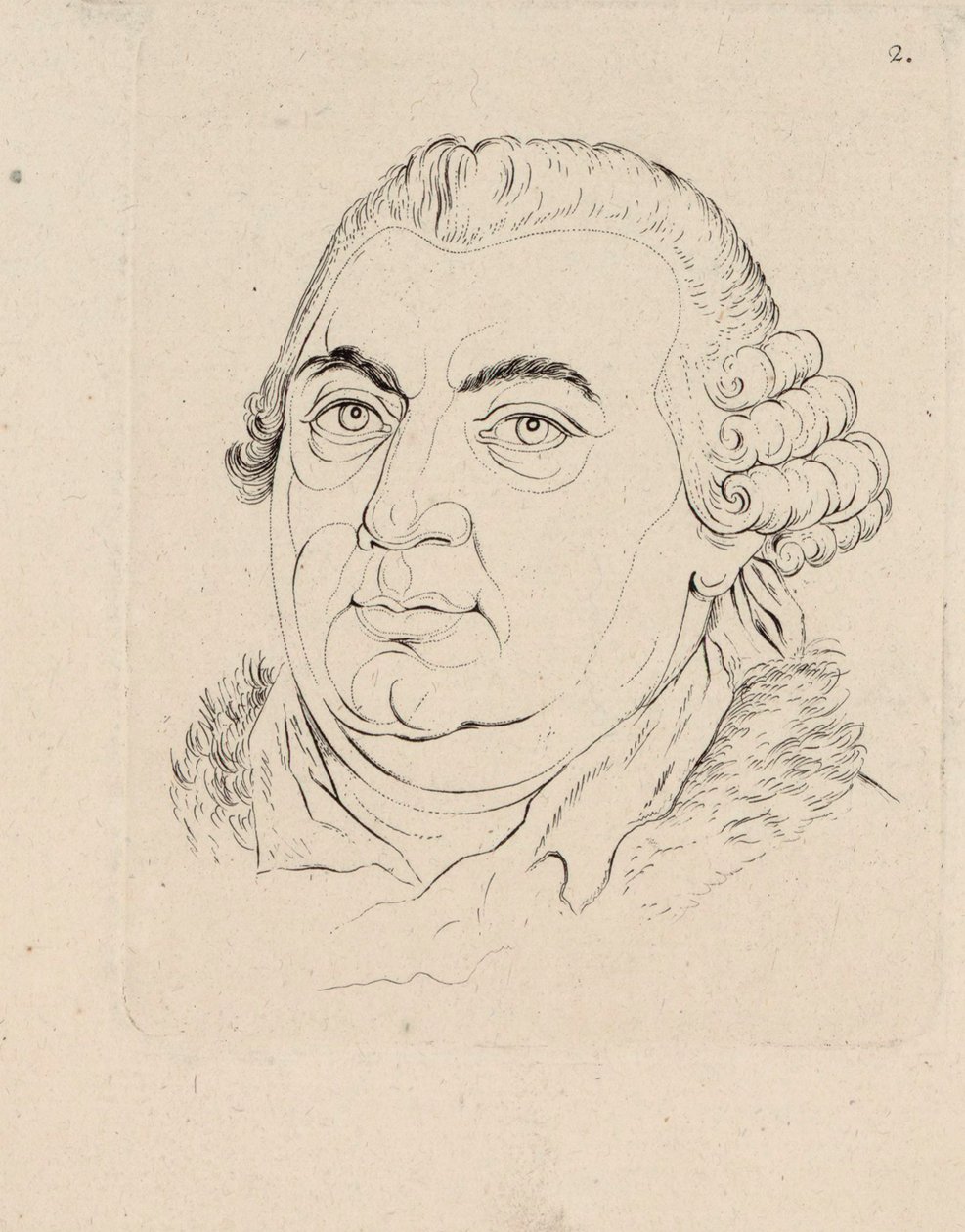 Niccolò Jommelli zeneszerző portréja 1714-1774. alkotó: Unbekannt