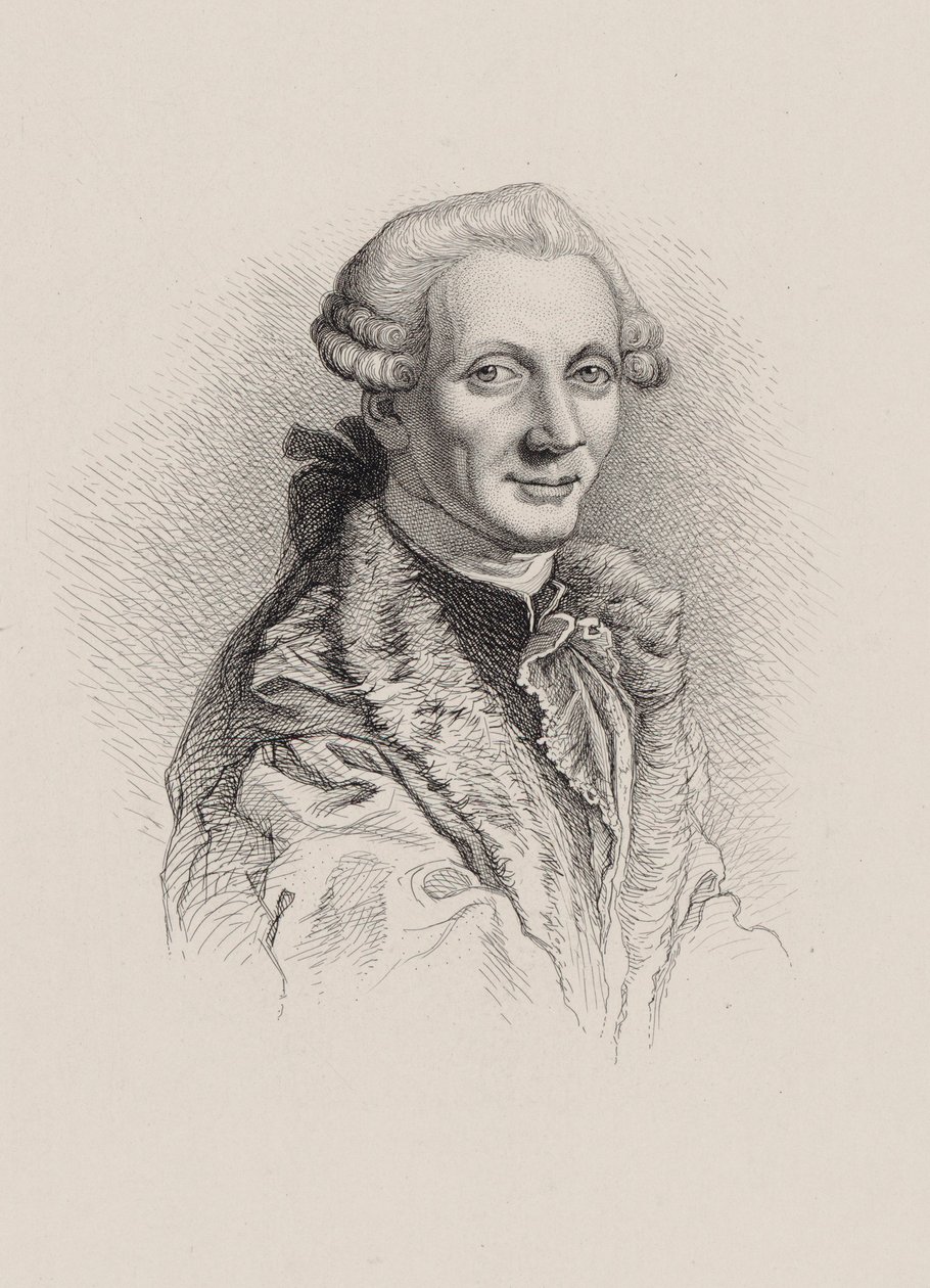 Niccolò Piccinni zeneszerző portréja 1728-1800. alkotó: Unbekannt