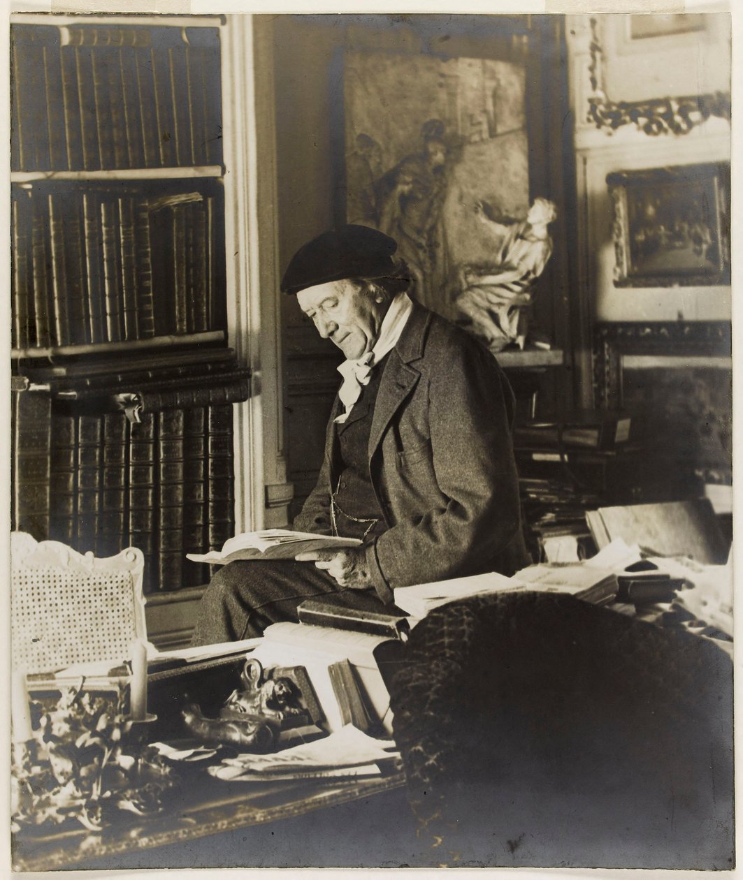 Victorien Sardou drámaíró portréja 1831-1908. alkotó: Unbekannt