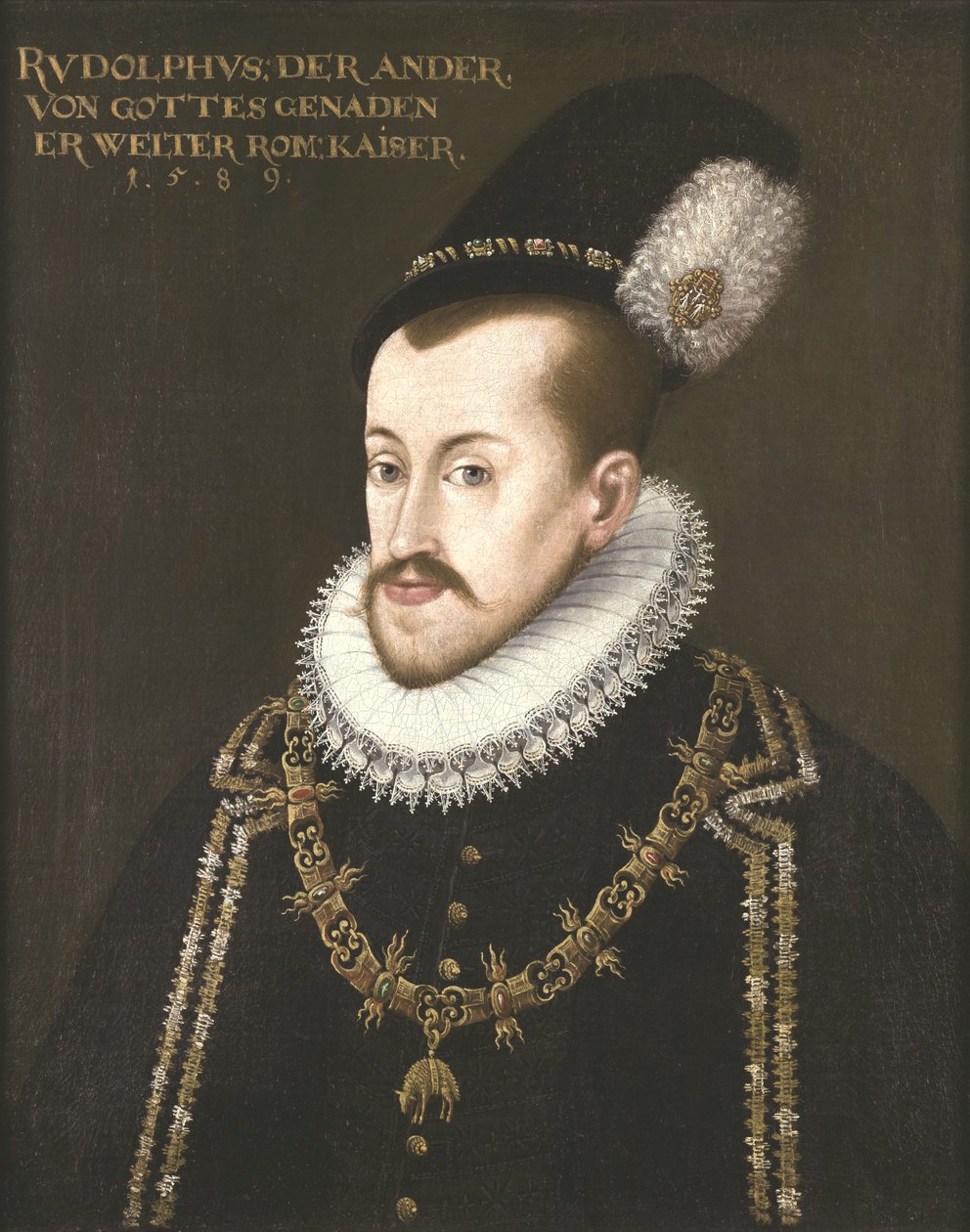 Rudolf császár arcképe II alkotó: Unbekannt