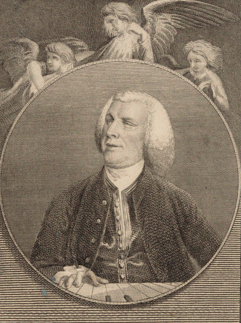 John Stanley orgonista és zeneszerző portréja 1712-1786, 1784. alkotó: Unbekannt