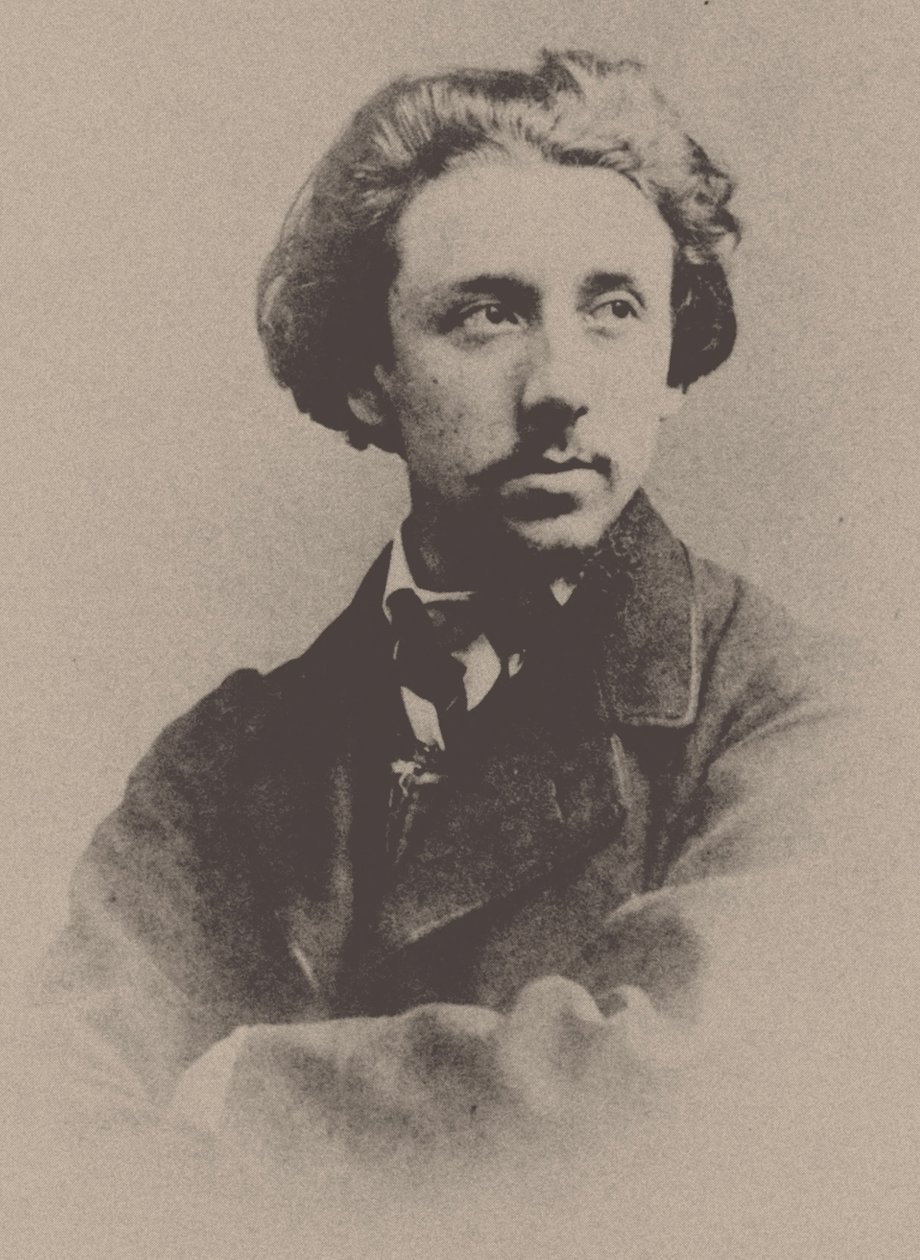 Wilhelm Hill zongoraművész és zeneszerző portréja 1838-1902. alkotó: Unbekannt
