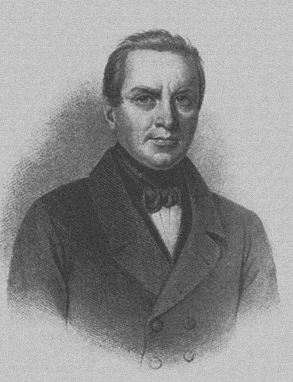 Ivan Petrovics Myatlev költő portréja 1796-1844, XIX. század eleje. alkotó: Unbekannt