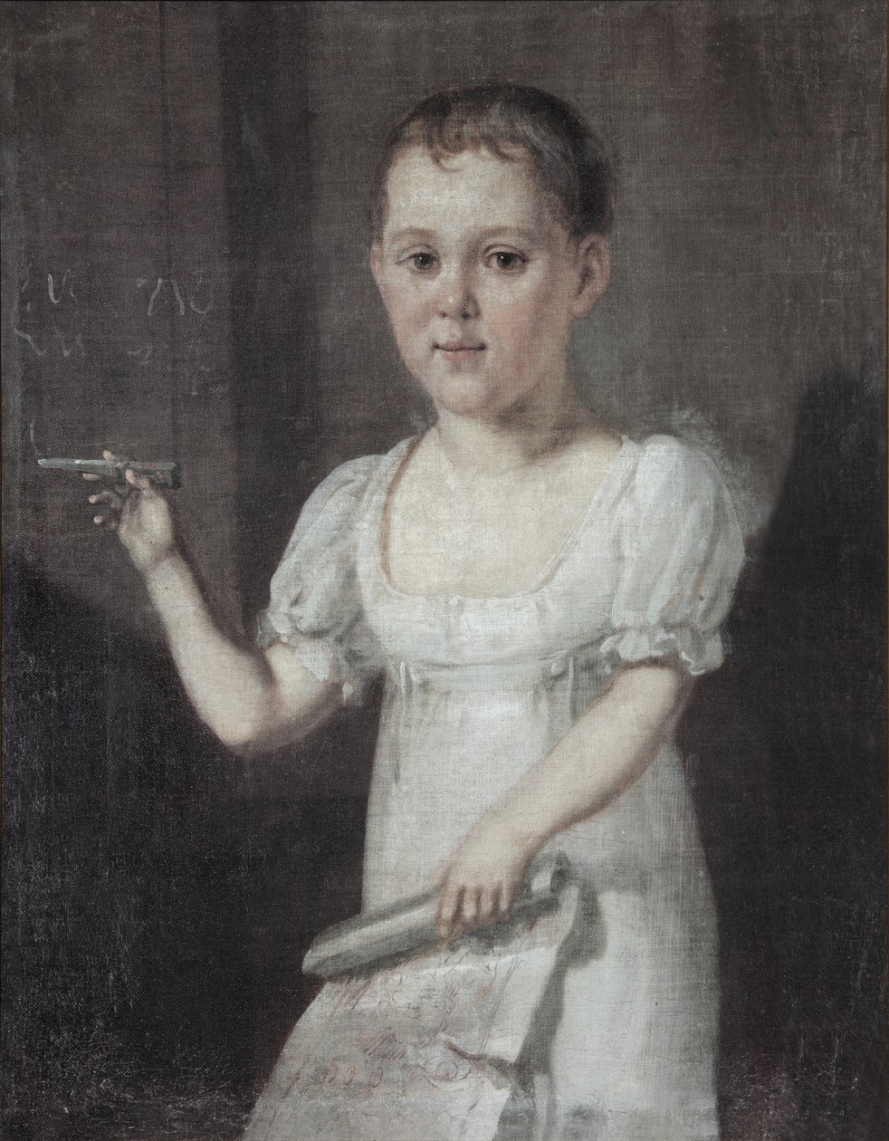 Mihail Lermontov költő 1814-1841 gyermekként, 1817-1818 portréja alkotó: Unbekannt
