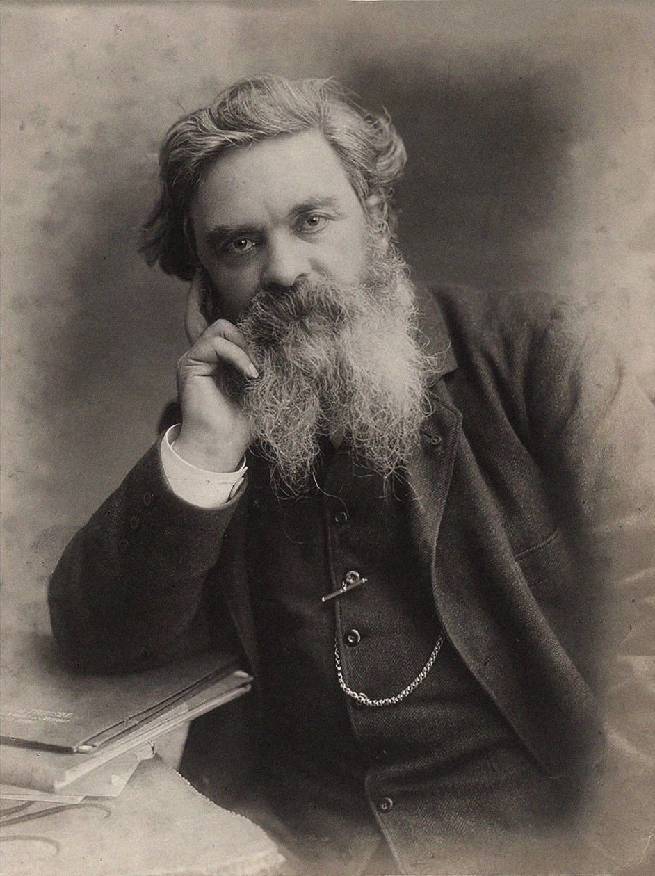 Alfred Boucher szobrász portréja 1850-1934, c. 1910. alkotó: Unbekannt