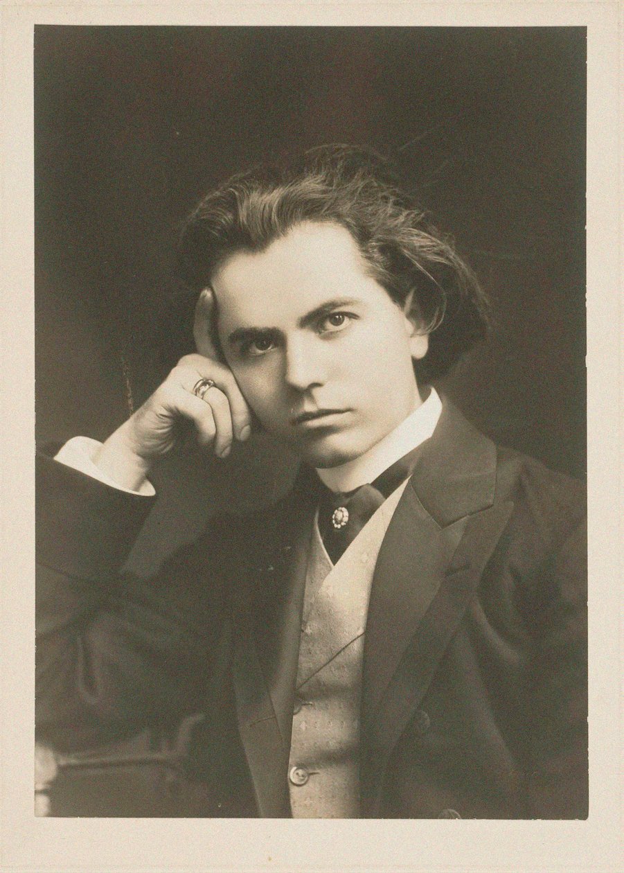 Jan Kubelik hegedűművész és zeneszerző portréja 1880-1940, 1908. alkotó: Unbekannt