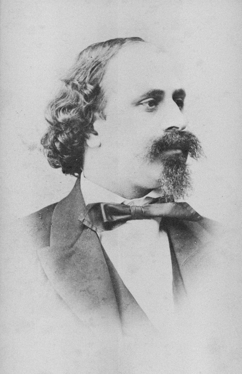 Moritz Kässmayer hegedűművész és zeneszerző portréja 1831-1884. alkotó: Unbekannt