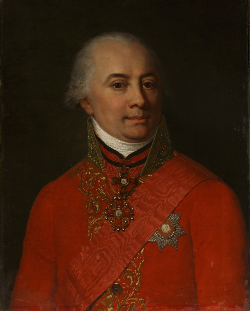 Mihail Nikitics Muravjov író portréja 1757-1807, 1802 alkotó: Unbekannt