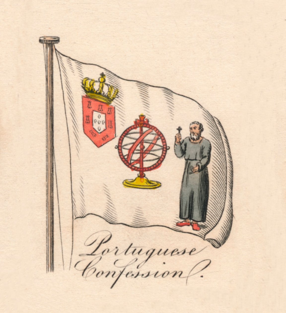 Portugál Vallomás, 1838 alkotó: Unbekannt
