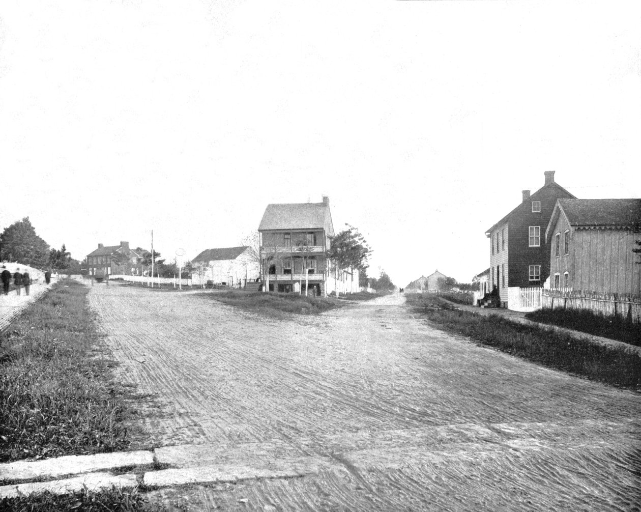 Az Unió éleslövészeinek beosztása Gettysburgban, Pennsylvania, USA, 1900. sz. alkotó: Unbekannt