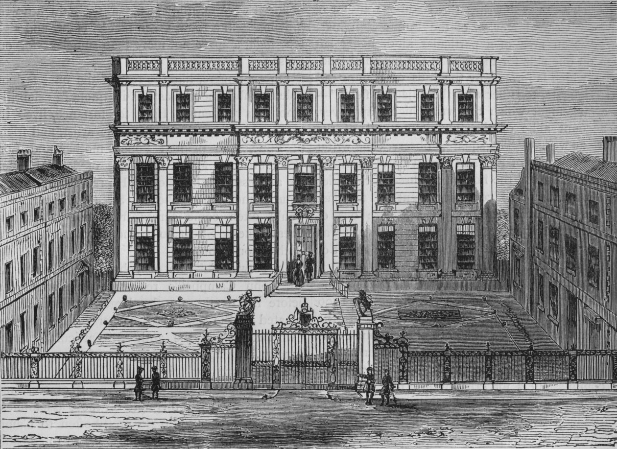 Powis House, Great Ormond Street, Bloomsbury, London, c1714 1878 alkotó: Unbekannt